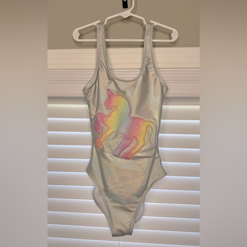 Lola + The Boys Unicorn Swimsuit size 10